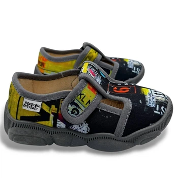 Детские тапочки для мальчика Weestep 22р (стелька 14.0 см) VM1186 серый