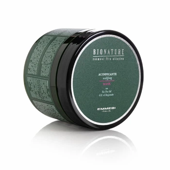 Подкислительная маска для восстановления волос Emmebi BioNature Acidifying Mask 500 мл