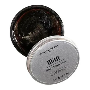 Мужской воск для волос сильной фиксации с глянцевым эффектом Emmebi Man Shiny Water Wax 75 мл