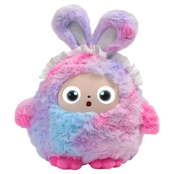 Интерактивная плюшевая AI-игрушка Bobo 0240-4/МК с LED-глазным и голосовым взаимодействием