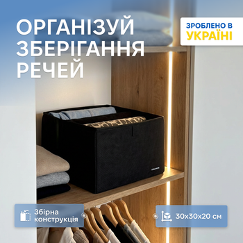 Короб ORGANIZE L Чорний (hy-l-black)