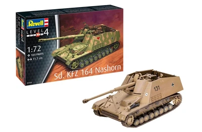 Збірна модель 1/72 винищувач танків Sd.Kfz. 164 Nashorn Revell 03358