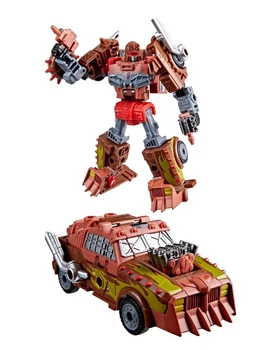 Игрушка Трансформер Джанкион Джалопи Transformers Age of The Primes Deluxe Class Junkion Jalopy Action Figure Hasbro