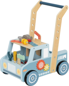 Chodzik Tooky Toy Drewniany Samochód Mini Warsztat STEM (6976831551216)