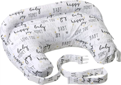 Подушка для годування Chicco Boppy Deluxe Hello Baby 52 x 40 см (8058664183616)