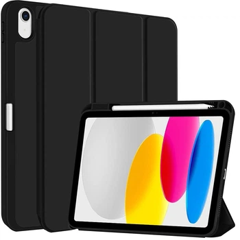 Чохол CoverSoft iPad 11 (10.9) А16, 2024 with Apple Pencil Holder, Black