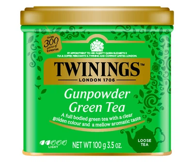 Чай Twinings зелений Ганпаудер 100 г ж/б