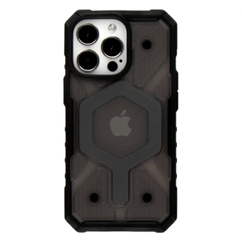 Чехол TPU+PC ArmorHex Magnetic Case для iPhone 13 Pro с MagSafe защита камеры серый Matte Grey