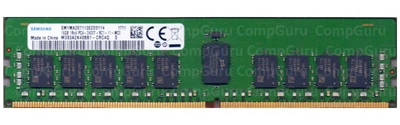 Серверная оперативная память Samsung DDR4 16GB 2400MHz RDIMM 1Rx4 PC4-2400T (M393A2K40BB1-CRC4Q)