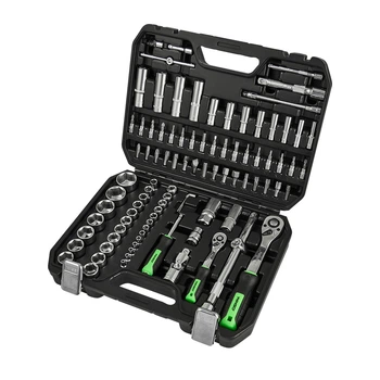 Профессиональный набор инструментов в кейсе WINSO Pro 1/2", 1/4" 72 T, CR-V, 94 ед.