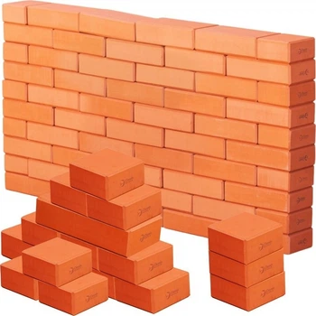 Klocki konstrukcyjne Classic World Cegielki EVA 90 elementów CW70282 (6927049072826)