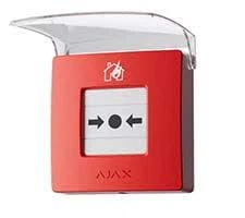 Ajax Manual Call Point (Red) (8EU) ASP ручной пожарный извещатель