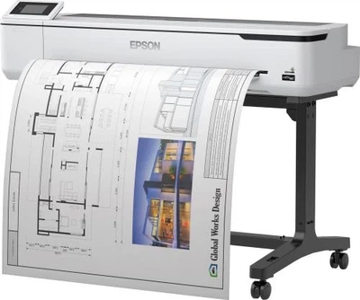 Принтер струйный цветной A0 Epson SureColor SC-T5100 36", White (C11CF12301A0)