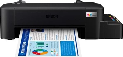 Принтер струйный цветной A4 Epson EcoTank L121, Black (C11CD76414)