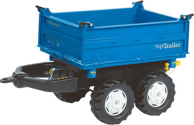 Причіп-самоскид Rolly Toys RollyMega Trailer синій (4006485121106)