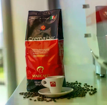 Кава Marcafe Crema Bar в зернах, 1 кг