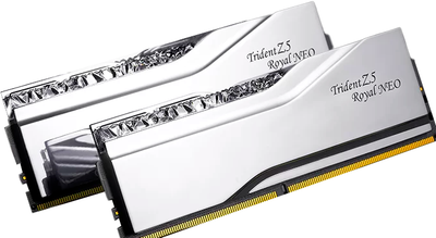 Оперативна памʼять G.Skill DDR5-6000 64GB PC5-48000 (Kit of 2x32GB) Trident Z5 Royal Neo (F5-6000J2636H32GX2-TR5NS)
