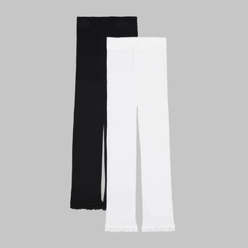 Легінси (2 шт) H&M 98см салатовий в смужку, білий, чорний 312745534