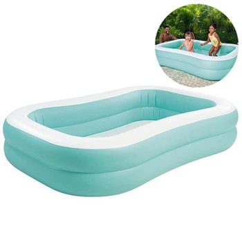 Бассейн детский надувной Intex, прямоугольный, 229х152 см, 600 л (IP-175526)