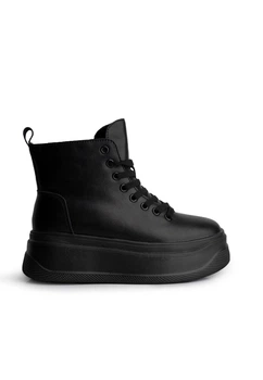 Черевики зимові жіночі ITTS 4169/Black/fur/AG184-6/B 41 Чорний