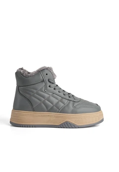 Черевики з хутром жіночі Loretta 4130/Grey/N977-3/B 37 Сірий