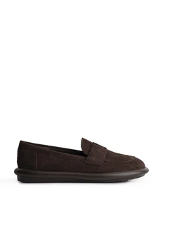 Лофери замшеві жіночі Meideli 6244/DarkBrown/6407/F6535-11/B 39 Коричневий
