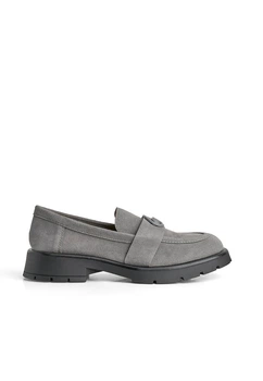 Лофери замшеві жіночі Lemon 6178/Grey/PL12-3/B 39 Сірий