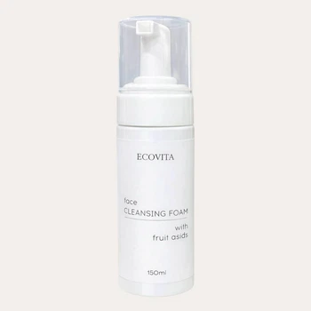 Піна для очищення обличчя з фруктовими кислотами Face cleansing foam with fruit acids Ecovita