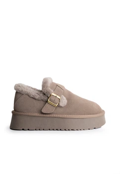 Уггі замшеві жіночі Gifanni 9024/Khaki/5826-445/B 40 Бежевий