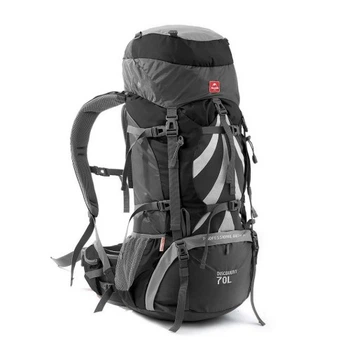 Рюкзак туристичний Naturehike NH70B070-B 70+5 л Black/Grey (6927595709009) Naturehike 6927595709009 1044142