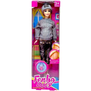 Лялька вагітна "Fenbo Lucy" 29 см (СІРА) MIC (293929)