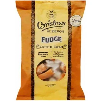 Цукерки фадж з додаванням збитих вершків Bristows Clotted Cream Fudge 150 грам