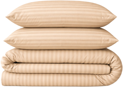 Простынь на резинке MirSon двуспальная 180x200+25 см Stripe 17-0602 Creamy Бязь (2200008050306)