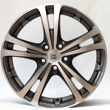 WSP Italy SKODA W3502 DANUBIO R15 W6 PCD5X100 ET43 DIA57,1 ANTHRACITE POLISHED