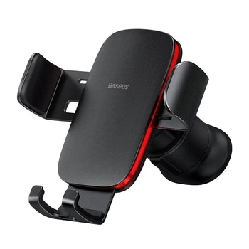 Автомобільний тримач Baseus Metal Age Ⅱ Gravity Car Mount (Air Outlet Version) Black SUJS000001