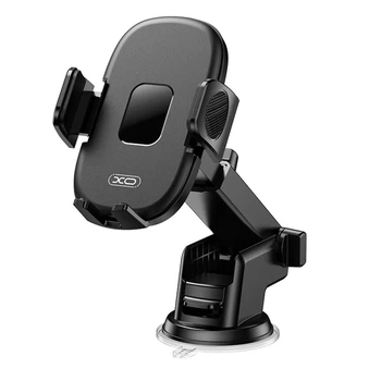 Автомобільний тримач XO C121 Instrument panel large suction cup bracket Black