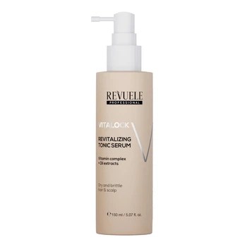 Тонизирующая сыворотка для сухих и ломких волос Несмывающаяся Hair Professional Vitalock Revitalizing Revuele 150 мл 5061076241174
