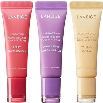 Набір бальзамів для губ Laneige Lip Glowy Balm Trio Set