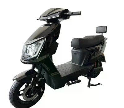 Електричний скутер Corso Extra XT-672701 (1) двигун 1200W, акумулятор літій-залізо-фосфатний 64V/30Ah, в коробці - Чорний