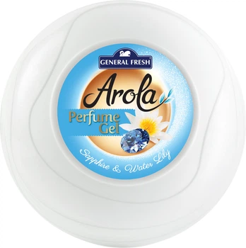 Освіжувач повітря General fresh Arola гелевий парфумований Сапфір і водяна лілія 150 г (5900785962034_5900785892003)