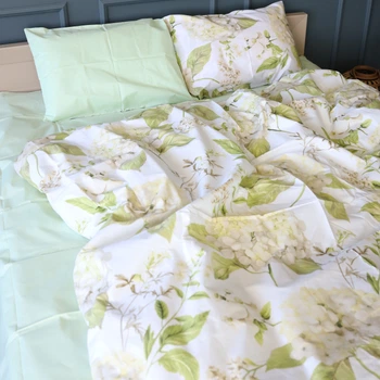 Комплект постельного белья Mirson Евро 200x220 см 17-0958 Spring Whisper Бязь (2200013183778)