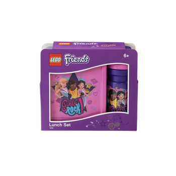 Zestaw lunchowy LEGO Friends Girls Fioletowy (5711938032128)