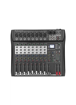 Аудиомикшерный 8-канальный пульт DJ студия 39х33,6х3,5 см комбинированный Amazon