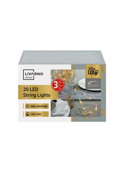 LED гірлянда на батарейках 2,4 м комбінований Livarno Home
