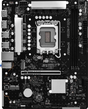 Płyta główna ASRock H810M-P GEN5 (LGA1851, H810, PCI-Ex16)