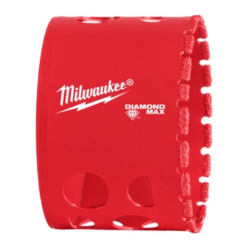 Коронка алмазна Diamond Plus/Max MILWAUKEE, диаметр 64мм (5/8'х18) (сверление с водой)