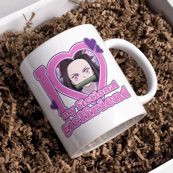 Чашка глянцевая Demon slayer Nezuko Kamado Клинок, рассекающий демонов Недзуко Камадо 330 мл (ДС21483)