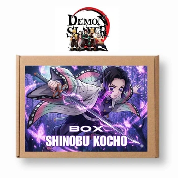 Подарочный набор бокс Demon slayer Kamado Клинок, рассекающий демонов Шинобу Кочо (ДС22442)