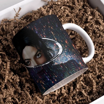 Чашка глянцева Michael Jackson Майкл Джексон 330 мл (МД030352)