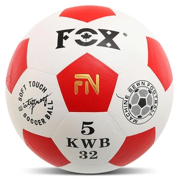 Мяч футбольный Fox Football Soft Touch 7628 размер 5 White-Red